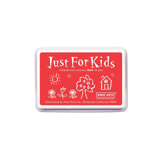 Just For Kids Red Ink Pad