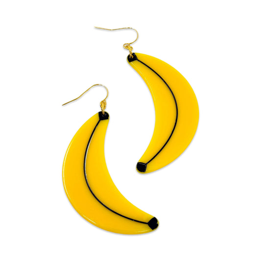 *SALE* Banana Acetate Earrings