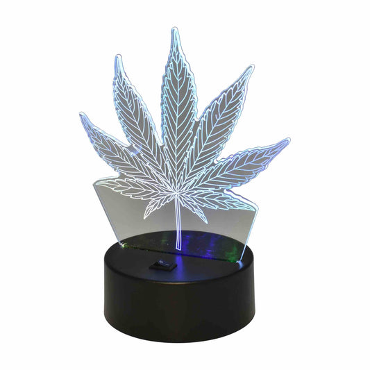 Cannabis Leaf Color Changing Light