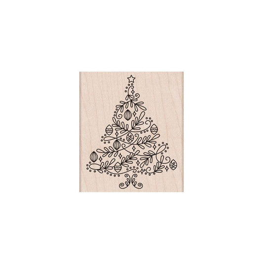 Wishing Tree Handmade Rubber Stamp