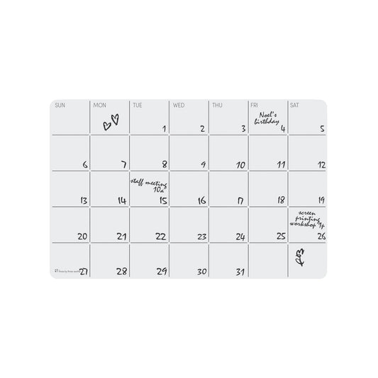 Up·date!™ silicone monthly planner
