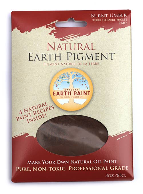 Burnt Umber Pigments - 3 oz.