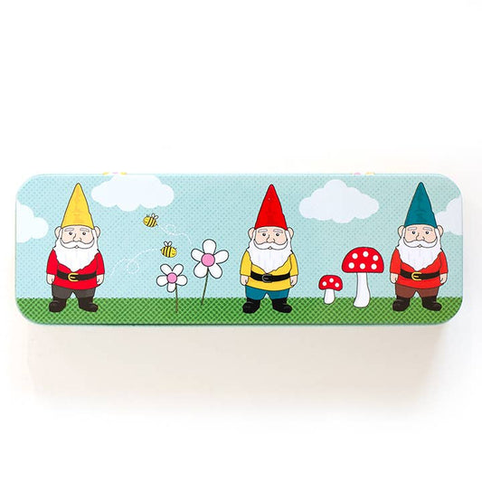 Garden Gnome Pencil Box - 10% off closeout