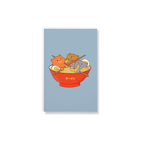 Ramen and Cats Classic Layflat Journal Notebook
