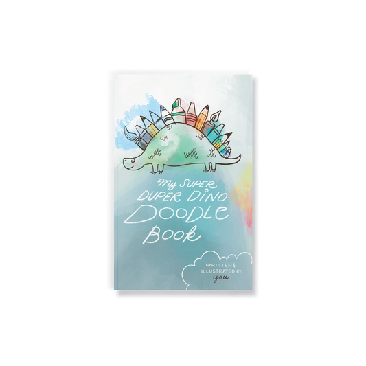 Dino Doodle Classic Layflat Sketch Notebook