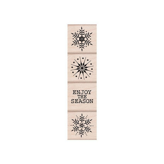 Enjoy the Season Rubber Stamp Set