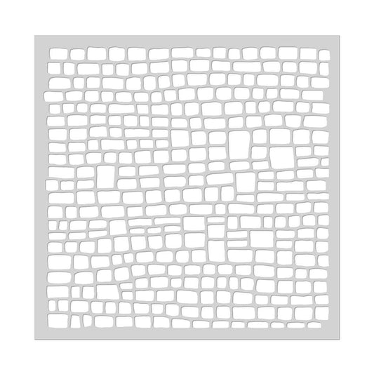 Hero Arts Cobblestone Stencil