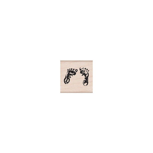 Hero Arts Baby Feet Wood Stamps