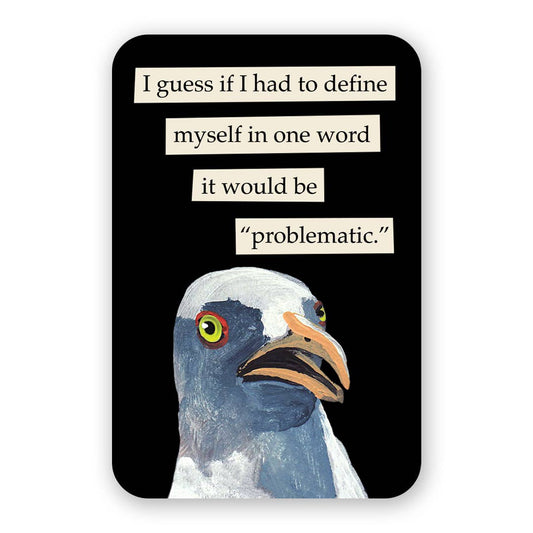Problematic Vinyl Sticker
