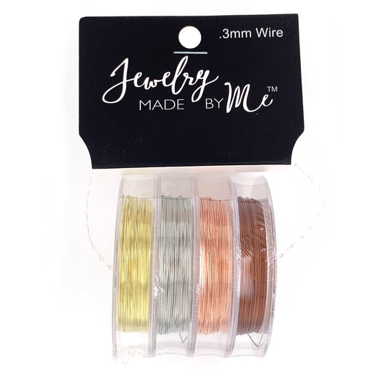 Neutral Colored Jewelry Wire .3mm 11yds 5pc
