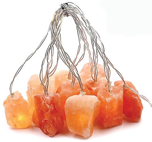 Himalayan Salt String Light- 12 Salts