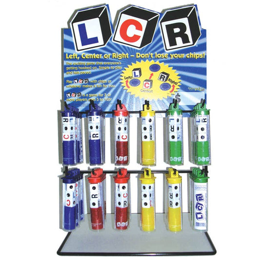Left Center Right Dice Tube