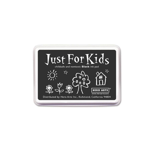 Just For Kids Black Ink Pad