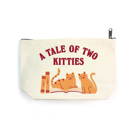 Tale Two Kitties Jumbo Pouch