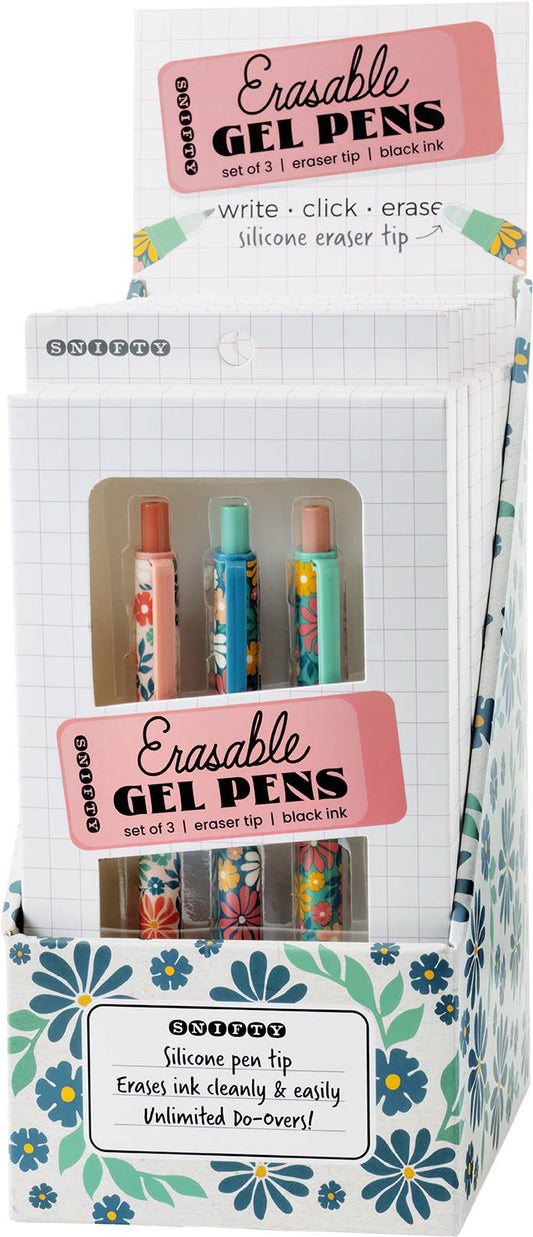 ERASABLE PENS BLOOM - Display of 8