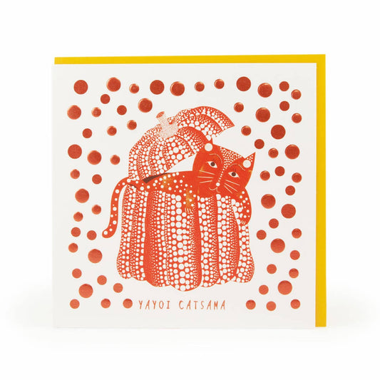 Yayoi Catsama - 6x6 Yayoi Kusama Cat Art Card
