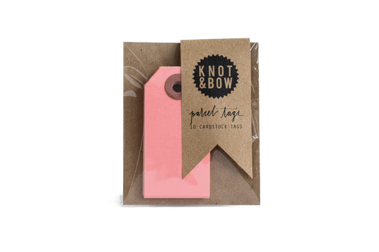 Pink Parcel Tags