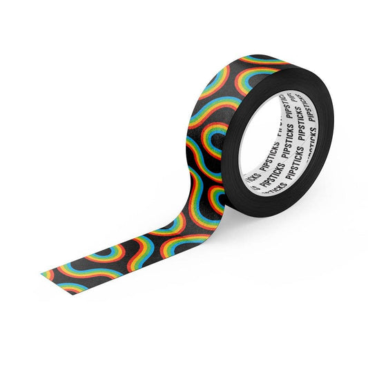 Rainbow Road Washi Tape
