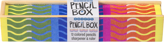 WIGGLE - WOODEN COLORED PENCIL BOX
