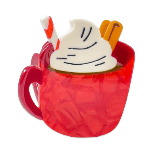 Midi Hot Cocoa Hair Claw Clip