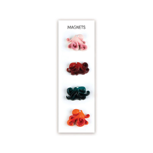 Colorful OCTOPUS magnets s/4