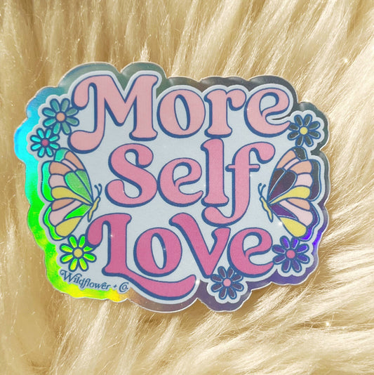 More Self Love Sticker