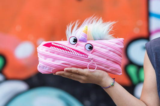 ZIPIT Unicorn Pouch, Cute Gift Pencil Case for Girls