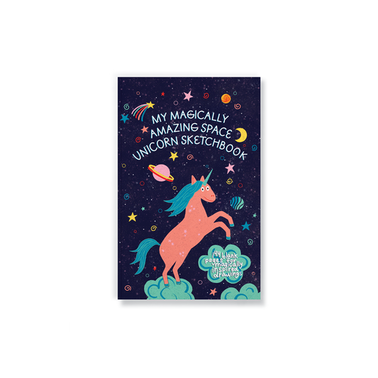 Space Unicorn Classic Layflat Sketch Notebook