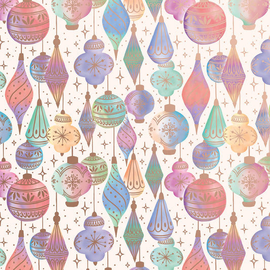 Watercolor Ornaments - Wrap - Rolls