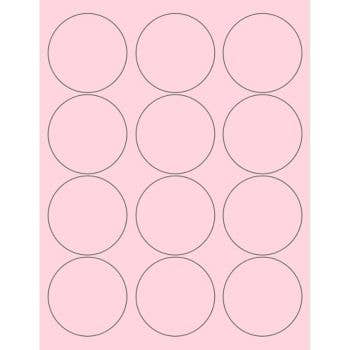 2.5" Circle Printable Labels
