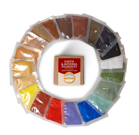 Earth & Mineral Pigment Sample Pack (20 Colors)