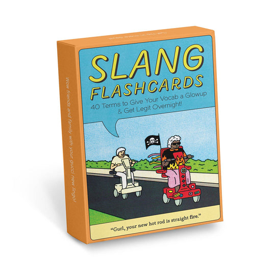 Slang Flashcards Deck, 50 Cards (2021 Edition)