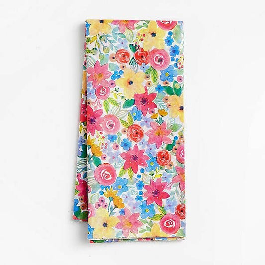 Watercolor Floral Tissue Paper