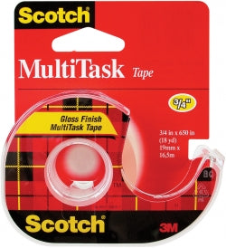 Multi Task Crystal Clear Tape 3/ 4 X 650 (12)