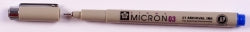 Pigma Micron 0.35mm-blue