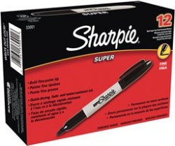 Super Sharpie Bold Black