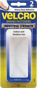 Velcro 4x2 Strips White 2/ PK
