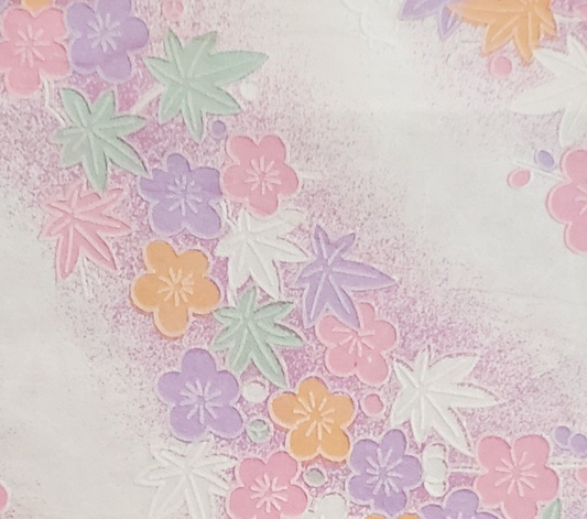 PASTEL BLOSSOMS JAPANESE PAPER