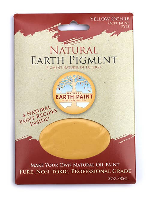 Yellow Ochre Pigments- 3 oz.