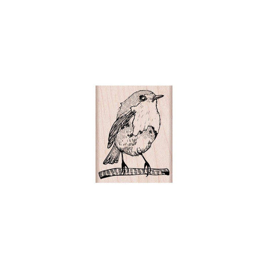 Bird Handmade Rubber Stamp