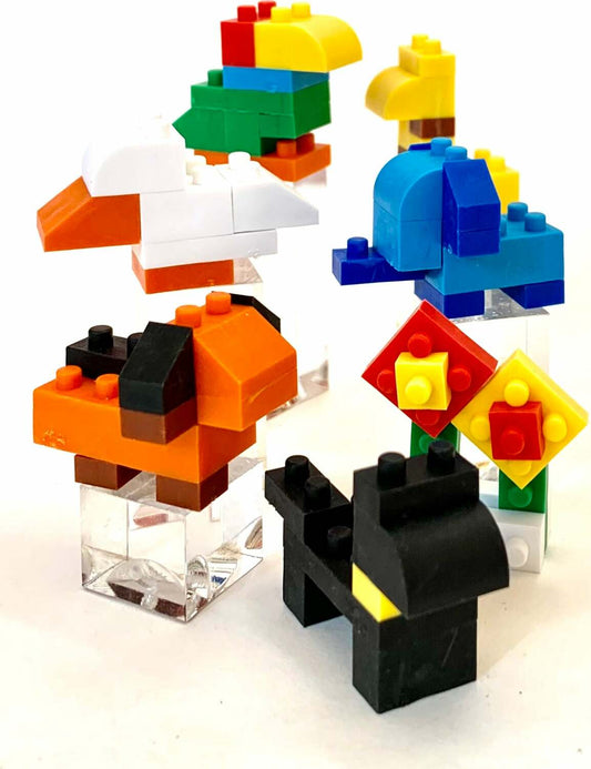 Iwako Block Animals Erasers 