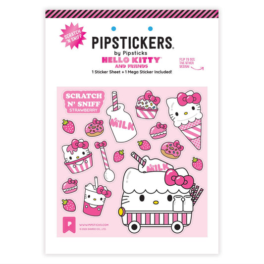 Hello Kitty Milk Cart Scratch 'n Sniff (2ct)