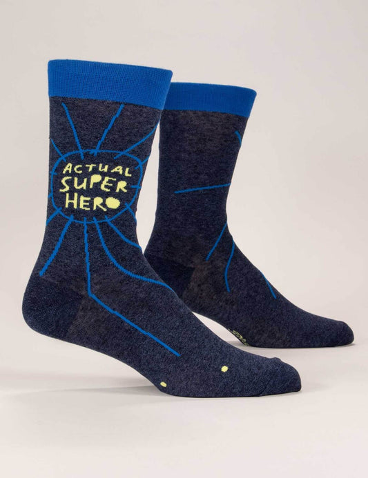 Actual Superhero Men's Socks
