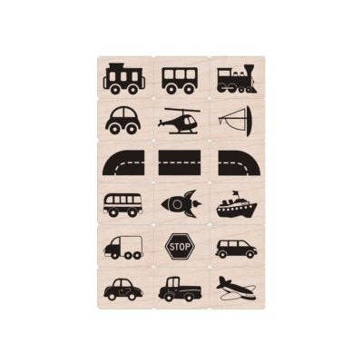 Transportation Ink n Stamp