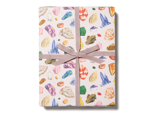 Gems wrapping paper