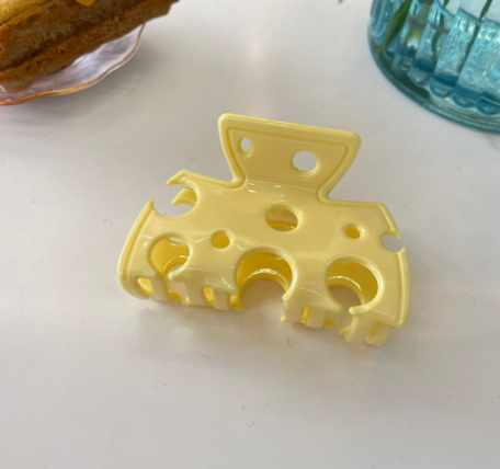 Hair Claw Clip-Cheese