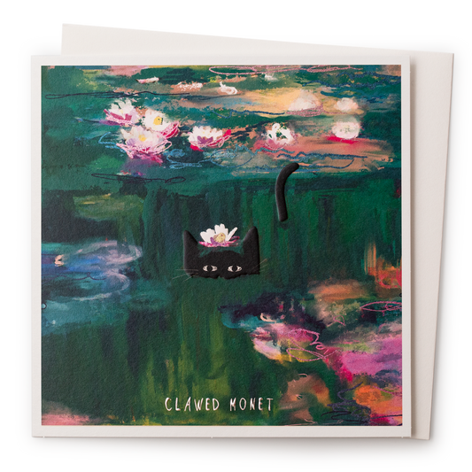 Clawed Monet Everyday Greeting Card