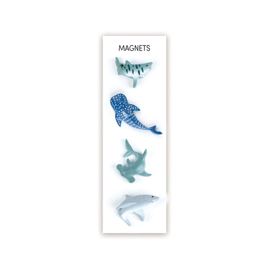 Colorful SHARK magnets s/4