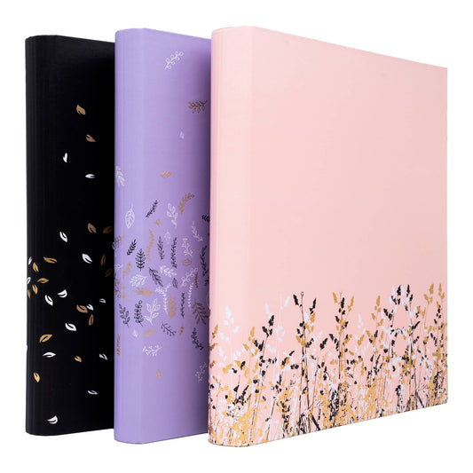 Rochelle & Jess 3-Ring Preloaded Rollbound Ringbinder