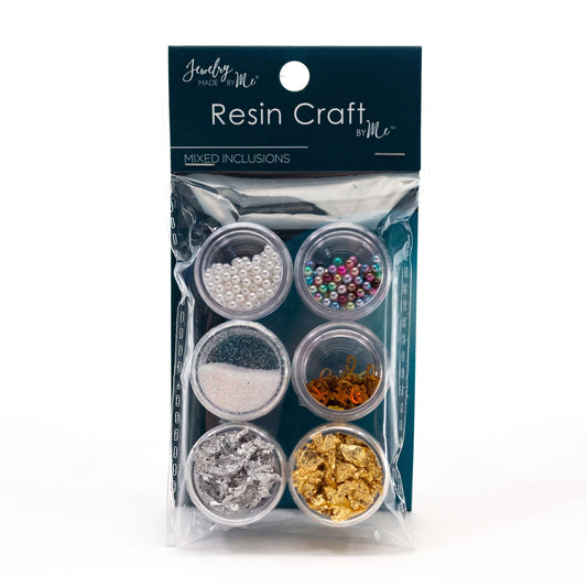 Mixed Resin Inclusions 6pc